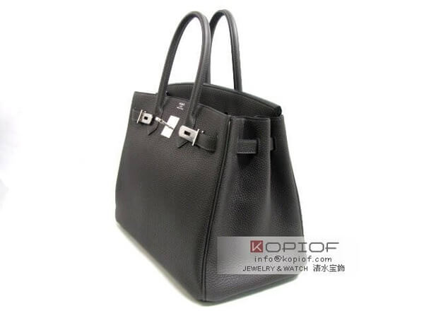 エルメス バーキン35 トゴ グラファイト(金具:シルバー) her468